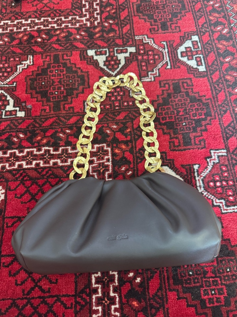 Cult Gaia Dulce Shoulder Bag Luwak Brown MSRP $598 NEW NWT - Picture 6 of 6